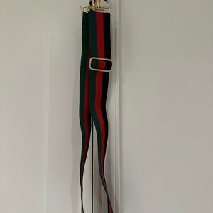Green, Black & Red Strap for Crossbody Bag
